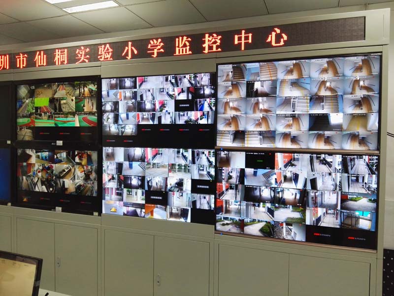 仙桐實驗小學安裝監控案例 仙桐實驗小學安裝監控案例