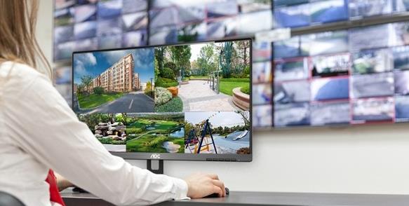 AOC M1系列安防監(jiān)控專用顯示器，賦能智慧安防，實(shí)現(xiàn)全局洞察